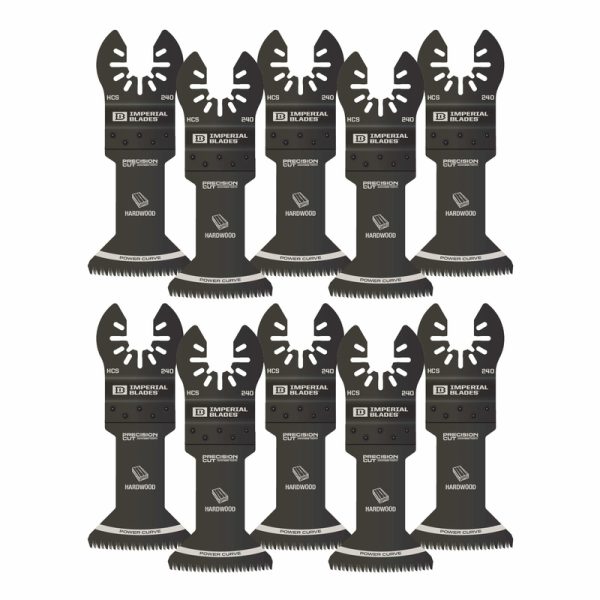 Imperial Blades One Fit 1-3/4 in. W High Carbon Steel Japanese Blade Hardwood 10 pk