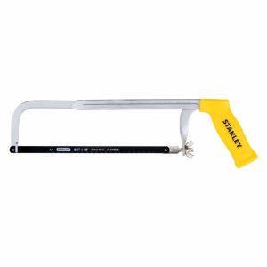 Stanley 10 in. Steel Adjustable Hacksaw Black/Yellow 1 pc