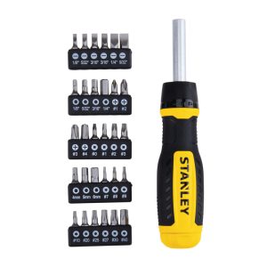 Stanley 30 pc Assorted Ratcheting Screwdriver Set
