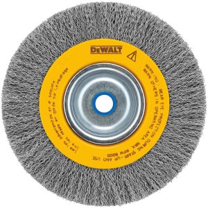 DeWalt 6 in. Crimped Bench Grinder Wire Wheel Metal 6000 rpm 1 pc