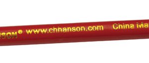 C.H. Hanson 6.8 in. L China Marker Red 1 pc