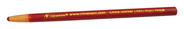 C.H. Hanson 6.8 in. L China Marker Red 1 pc