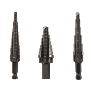Irwin Unibit Assorted  L High Speed Steel Step Drill Bit Set 3 pc
