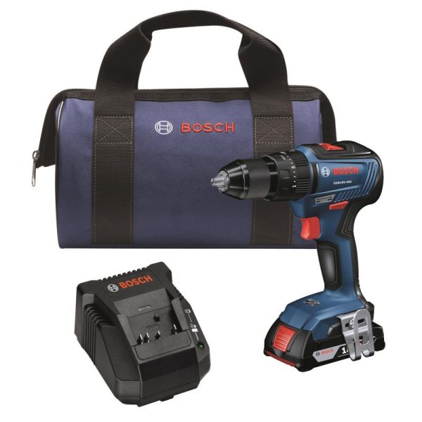 Bosch 18 V 1/2 in. Brushless Cordless Hammer Drill Kit (Battery & Charger)
