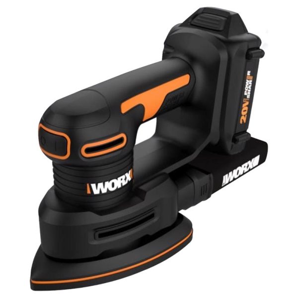 Worx Cordless 20 V Detail Sander Kit (Battery & Charger)