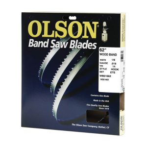 Olson 62 in. L X 0.1 in. W Carbon Steel Band Saw Blade 14 TPI Hook teeth 1 pk