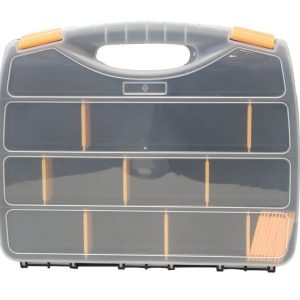 Quantum Storage 10.25 in. W X 3 in. H Storage Organizer Plastic 32 compartments Black