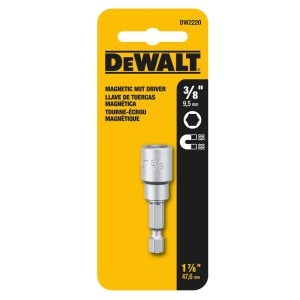 DeWalt 3/8 in. X 1-7/8 in. L Magnetic Nut Driver Heat-Treated Steel 1 pc