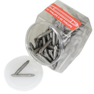 Best Way Tools Phillips #2 X 2 in. L Double-Ended Screwdriver Bit Carbon Steel 150 pc