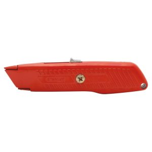 Stanley 5-7/8 in. Self-Retracting Utility Knife Orange