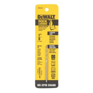 DeWalt 1/8 in. X 3 in. L Carbide Tipped Percussion Drill Bit 1 pc