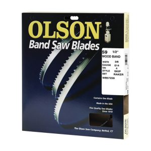 Olson 59.5 in. L X 0.4 in. W Carbon Steel Band Saw Blade 4 TPI Skip teeth 1 pk