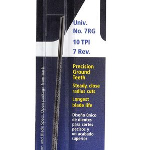 Olson 5 in. Carbon Steel Scroll Saw Blade 10 TPI 6 pk
