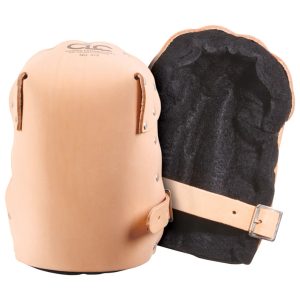 CLC 7.5 in. L X 4.5 in. W Leather Knee Pads Brown