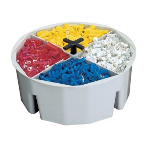 CLC 11.5 in. Bucket Tray Black