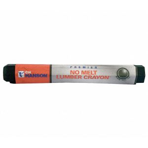C.H. Hanson 4.5 in. L Lumber Crayon Black 1 pc