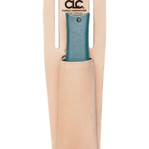 CLC 1 pocket Leather Utility Knife Sheath 3.3 in. L X 11 in. H Tan