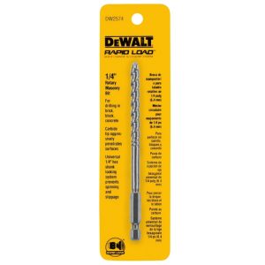 DeWalt 1/4 in. X 7 in. L Carbide Tipped Drill Bit 1 pc