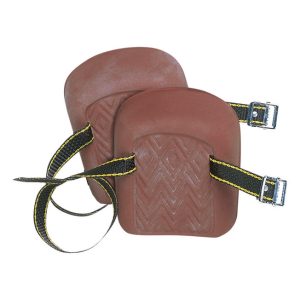 CLC 5.25 in. L X 2 in. W Rubber Knee Pads Brown