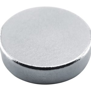 Magnet Source .118 in. L X .472 in. W Silver Super Disc Magnets 4.3 lb. pull 6 pc