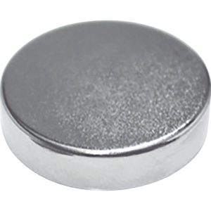 Magnet Source .118 in. L X .709 in. W Silver Super Disc Magnets 6.5 lb. pull 3 pc