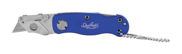 Great Neck Sheffield 4 in. Utility Knife Black