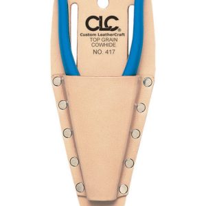 CLC 1 pocket Leather Plier and Tool Holder 3.8 in. L X 8.3 in. H Tan