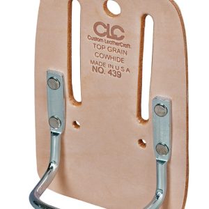 CLC 1 pocket Leather Hammer Holder 3.9 in. L X 5.8 in. H Tan