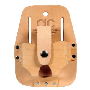 CLC 1 pocket Leather Tape Rule Holder 3.5 in. L X 4.5 in. H Tan