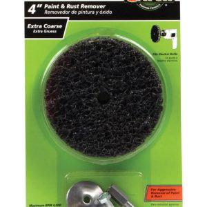 Gator 4 in. Aluminum Oxide Bolt-On Paint and Rust Remover Disc 40 Grit Extra Coarse 2 pk