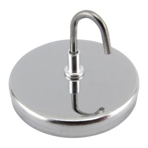 Magnet Source Handi-Hook 1.25 in. L X 2 in. W Silver Magnetic Hook 20 lb. pull 1 pc