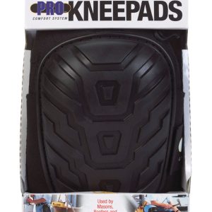 CLC 7 in. L X 4.9 in. W Foam/Polyester Knee Pads Black