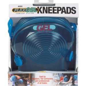 CLC 7.75 in. L X 5.25 in. W Gel Knee Pads Blue
