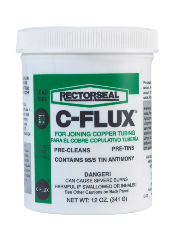 Rectorseal 12 oz Lead-Free Soldering Flux Tin/Antimony 1 pc