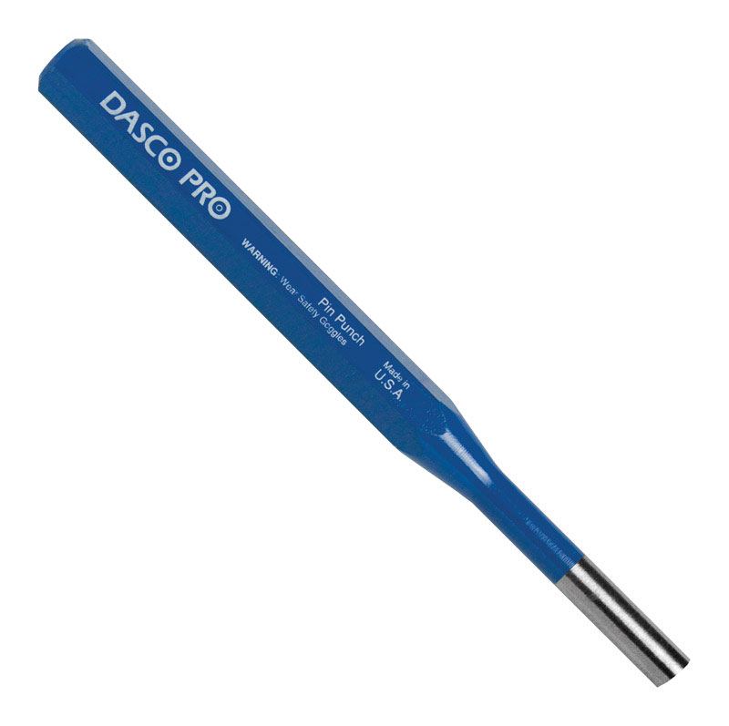 Dasco Pro 3/16 in. High Carbon Steel Pin Punch 5-1/2 in. L 1 pc ...