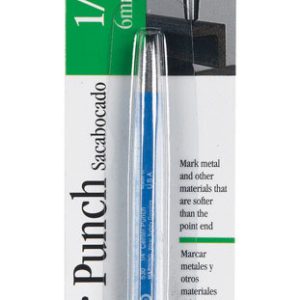 Dasco Pro 1/4 in. High Carbon Steel Center Punch 4 in. L 1 pc