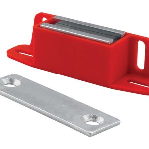 Magnet Source 4.25 in. L X 1 in. W Red Latch Magnet 50 lb. pull 1 pc