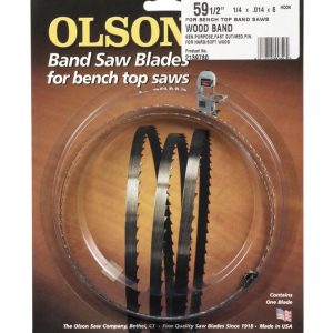 Olson 59.5 in. L X 0.25 in. W Carbon Steel Band Saw Blade 6 TPI Hook teeth 1 pk