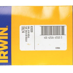 Irwin 5/16 in. X 4-1/2 in. L High Speed Steel Drill Bit 1 pc