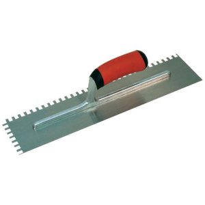 Marshalltown 4-1/2 in. W Steel Notched Trowel