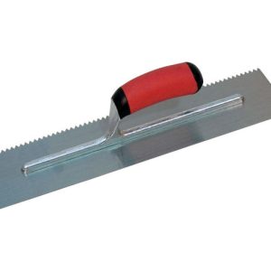 Marshalltown 4-1/2 in. W Steel Notched Trowel