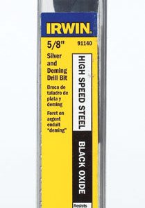 Irwin 5/8 in. X 6 in. L High Speed Steel Drill Bit 1 pc