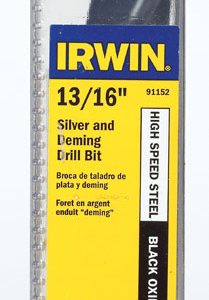 Irwin 13/16 in. X 6 in. L High Speed Steel Drill Bit 1 pc