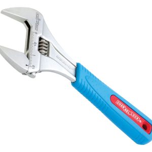 Channellock WIDEAZZ Metric and SAE Adjustable Wrench 8 in. L 1 pc