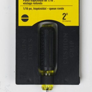 Klein Tools 1/16 in. X 2 in. L Slotted Mini Screwdriver 1 pc