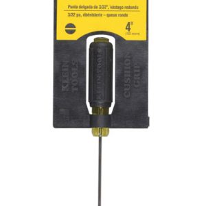 Klein Tools 3/32 in. X 4 in. L Slotted Cabinet Mini Screwdriver 1 pc