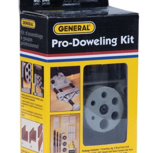 General 4 in. Doweling Jig with Bit Stop 4 in. 1 pc