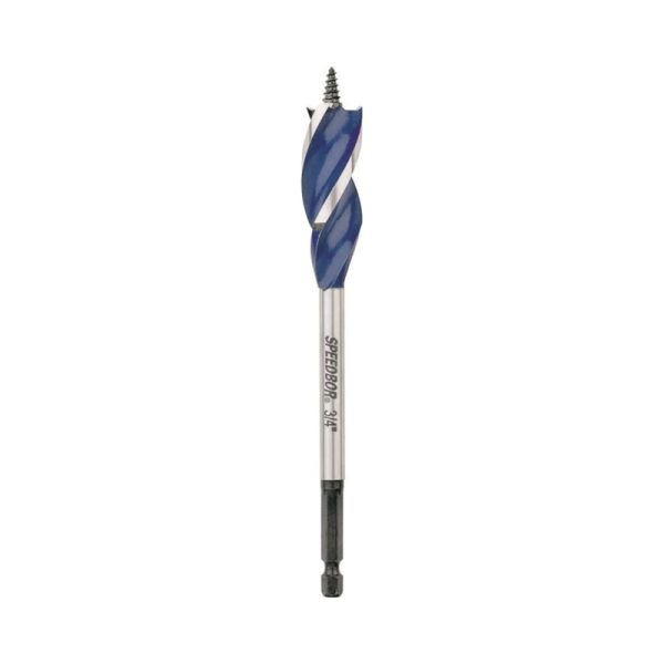 Irwin Speedbor 3/4 in. X 6 in. L Carbon Steel Wood Boring Bit 1 pc