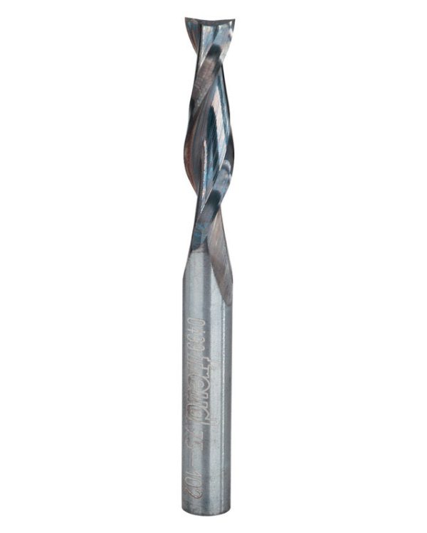 Freud 1/4 in. D X 2-1/2 in. L Carbide Up Spiral Router Bit