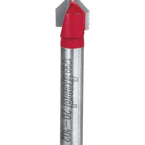 Freud 3/8 in. D X 1-3/4 in. L Carbide V Grooving Router Bit
